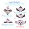 Origami Kit for Kids Ages 5-16, 108 Sheets with 54 Patterns & Instruction Book | Origami Paper Kit for Beginners & Advanced | Arts & Crafts Toys for Girls & Boys Ages 8-12 | Birthday & Christmas Gifts